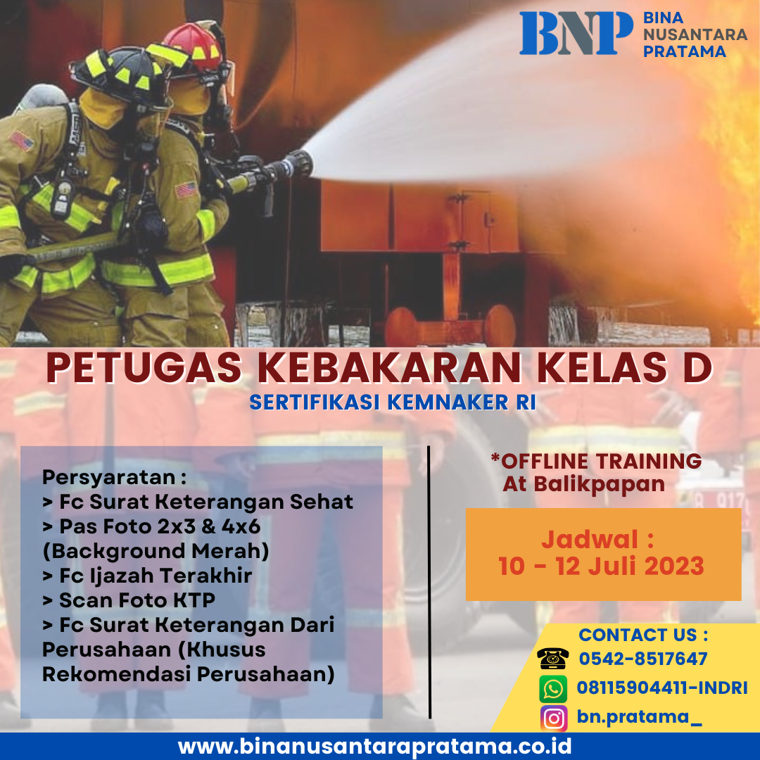 Copy of petugas kebakaran kelas cd 1