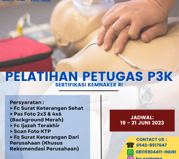 Petugas p3k kemnaker  360x320