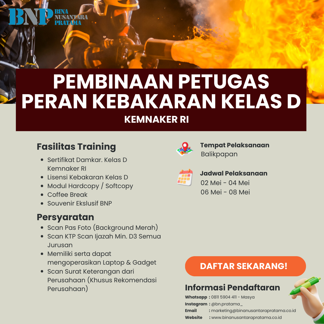 Eflyer Kebakaran Kelas D