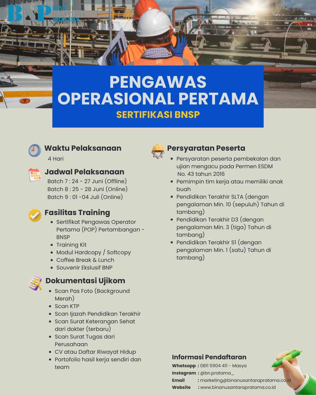 Eflyer POP Pertambangan