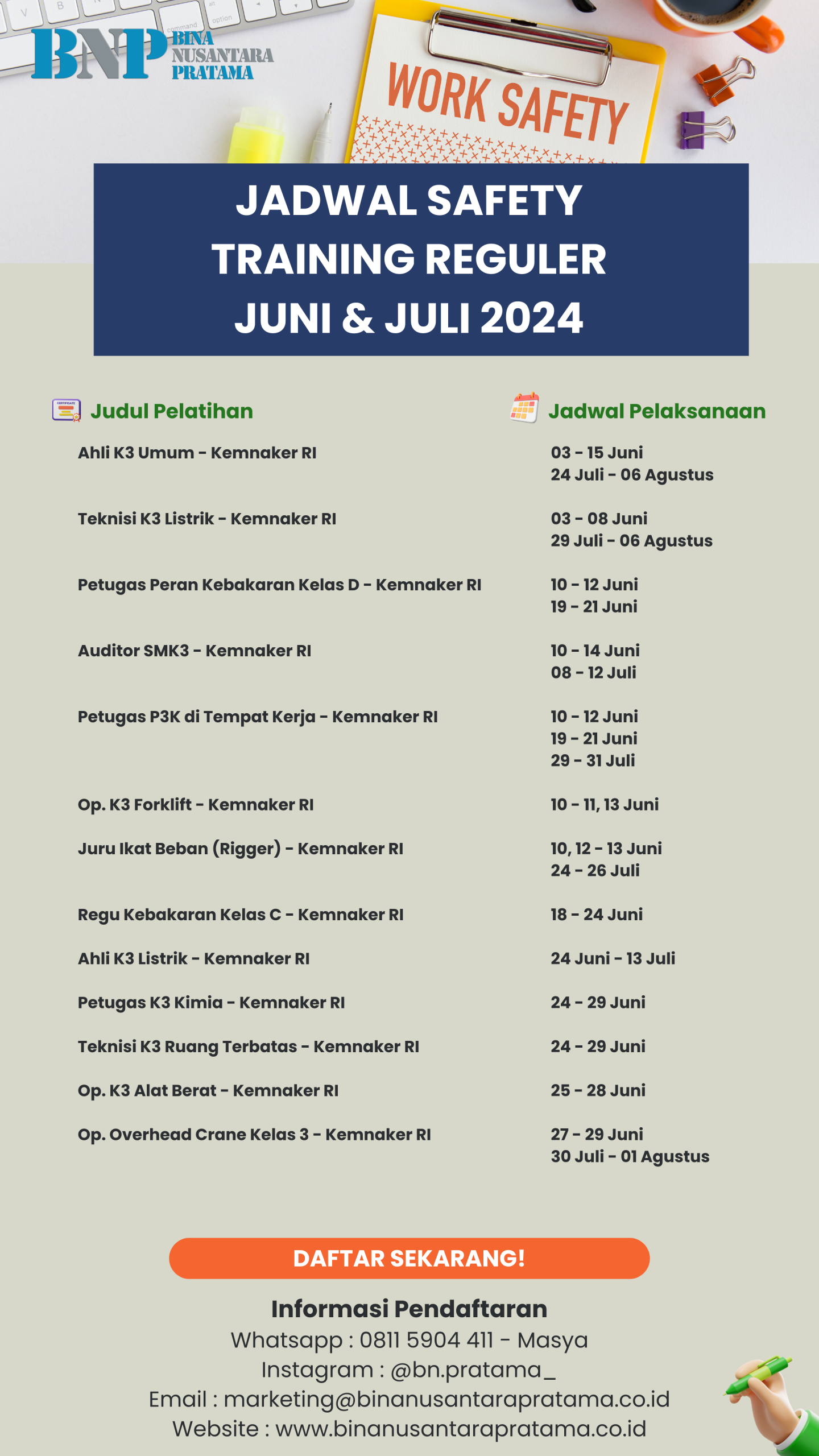 Jadwal Pelatihan Bulan Juni Juli 2024 1 scaled