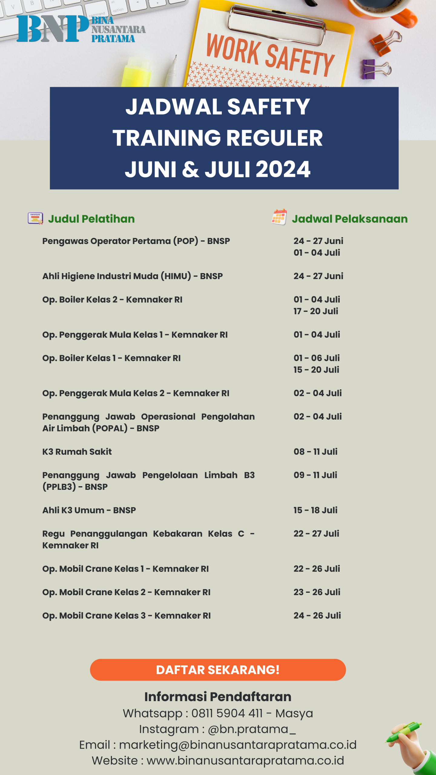 Jadwal Pelatihan Bulan Juni Juli 2024 2 scaled