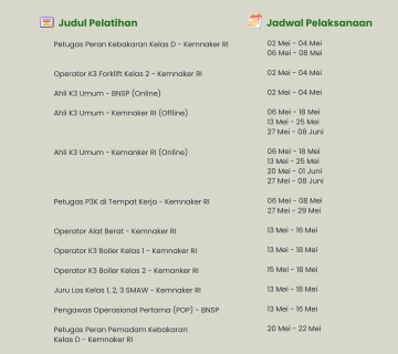 Jadwal Pelatihan Bulan Mei 2024 1 360x320